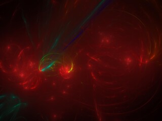 Imaginatory fractal background Image