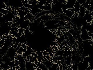 Imaginatory fractal background Image