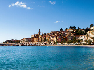 Fototapeta premium coastal landscape between Nice and St. Tropez