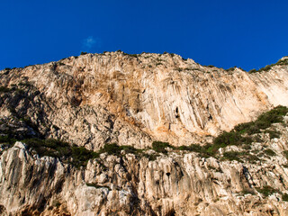 coastal landscape between Nice and St. Tropez