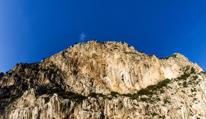 coastal landscape between Nice and St. Tropez