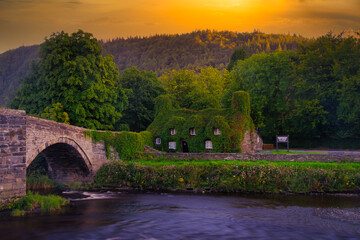 bridge over river