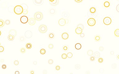 Light Orange vector backdrop with dots.