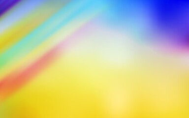 Light Blue, Yellow vector glossy abstract backdrop.