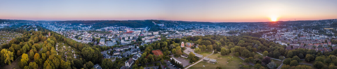 Germany North RhineWestphalia Wuppertal Aerial