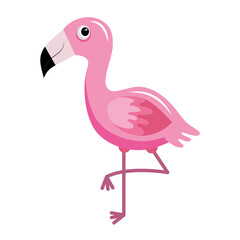 cute little flemish animal kawaii character vector illustration design