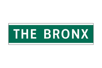 Fototapeta premium The Bronx sign in New York city 