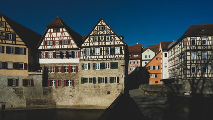 Obraz premium Old Town Schwaebisch Hall