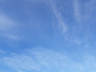 Obraz premium blue sky with clouds