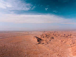 Aerial Desert Landacape