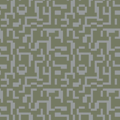 Abstract geometric seamless vector pattern in muted colors. Surface print design for fabrics, stationery, scrapbook paper, gift wrap, textiles, and packaging.