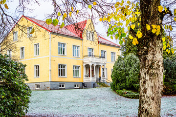 Yellow villa