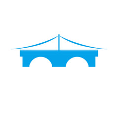 Bridge Logo Template vector icon illustration design