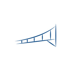 Bridge Logo Template vector icon illustration design