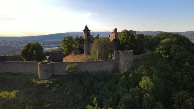 Helfstyn castle in the Czech Republic