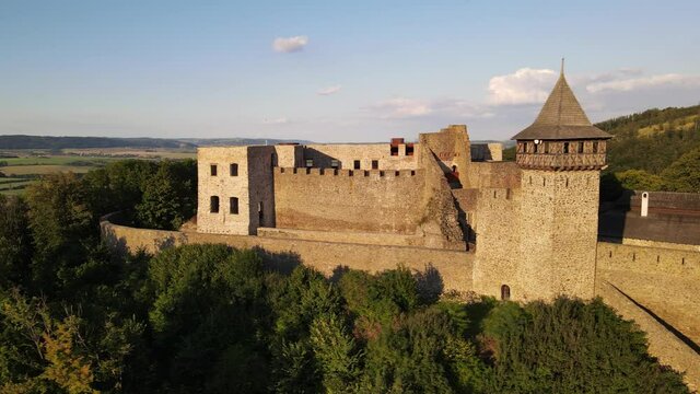 Helfstyn castle in the Czech Republic