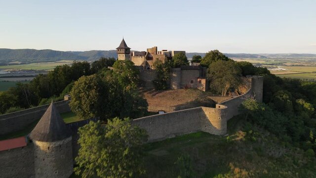 Helfstyn castle in the Czech Republic