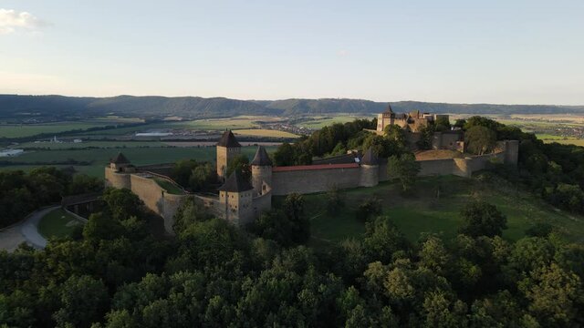 Helfstyn castle in the Czech Republic