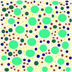 seamless background with circles