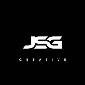 JSG Letter Initial Logo Design Template Vector Illustration