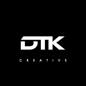 DTK Letter Initial Logo Design Template Vector Illustration