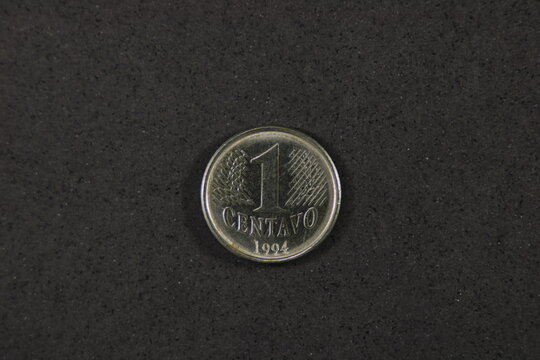 1 centavo - Brazilian coin
