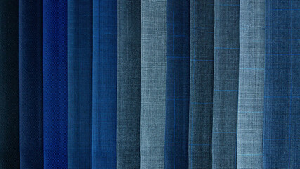 Close up of the pattern of the fabric for cutting the suit. Fabric texture background.