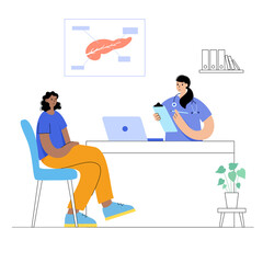 Pancreas logo concept