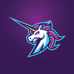 Unicorn Mascot Logo Templates © EmotBaskoro