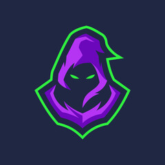 Ghost Phantom Mascot Logo