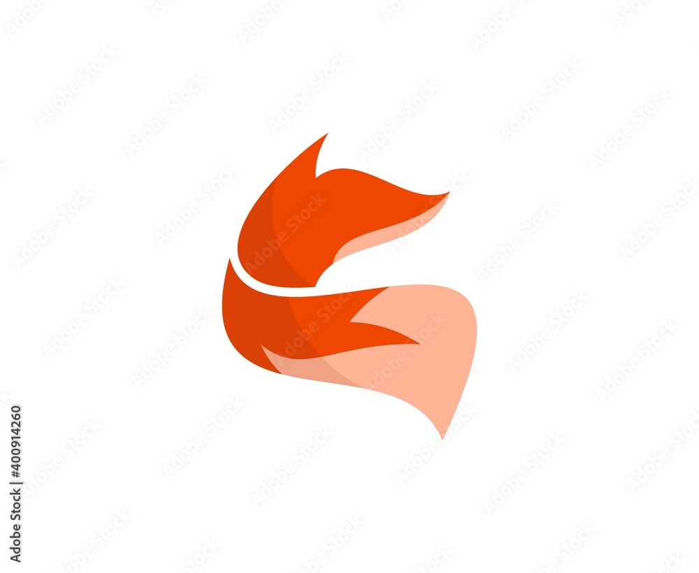 Sticker fox logo