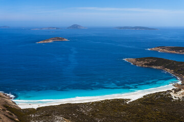 Remote beach in the Cape Le Grand National Park. 