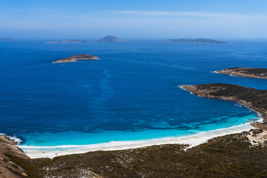 Remote beach in the Cape Le Grand National Park. 