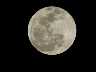 White full moon