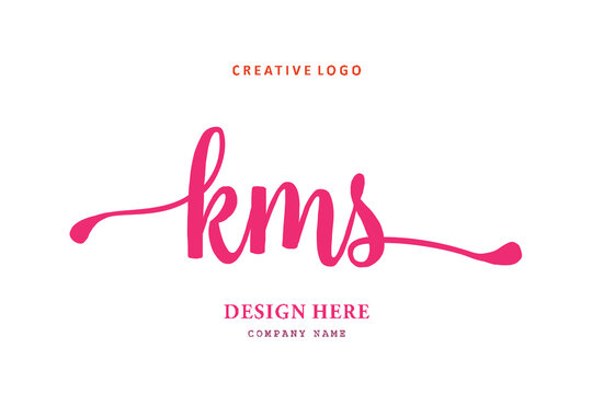 KMS lettering logo is simple, easy to understand and authoritative