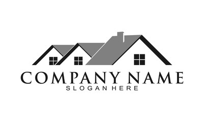 House for property illustration vector logo