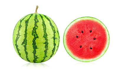 watermelon isolated on white background