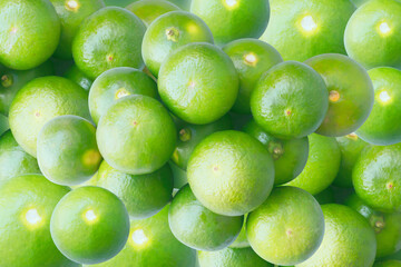 Fresh green lemon lime texture full background