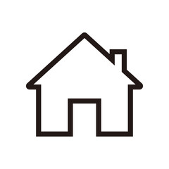 Fototapeta na wymiar house icon vector illustration sign