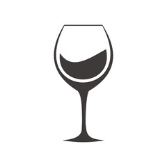 Wine glass icon vector illustration symbol