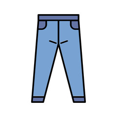 Jeans trousers icon