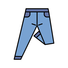 Jeans trousers icon