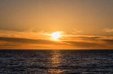 Beautiful Point Mugu sunset, Ventura County, Southern California