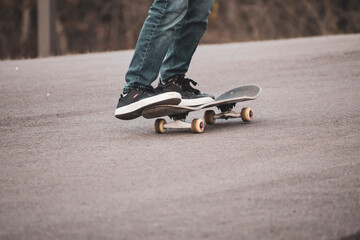 skater on a board © Luke