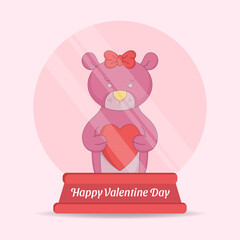 Valentine's day vector design concept