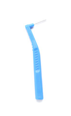 Toothbrush for dental braces on white background