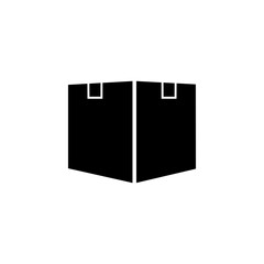 box packaging icon set vector symbol