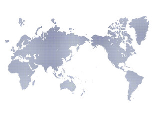 Fototapeta na wymiar 世界地図　地図　日本地図　ビジネス背景　グローバル　地球