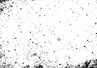 Obraz premium Vector grunge texture white and black wall background.
