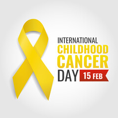 Vector illustration of Childhood Cancer Day
